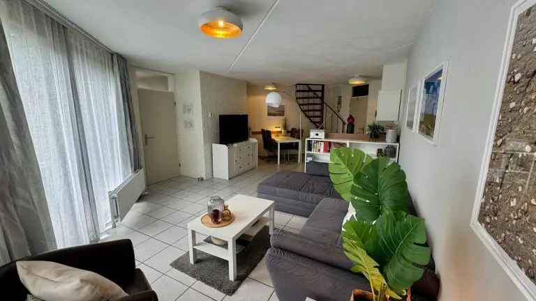 Das Wohnzimmer in Kruimel's Huis. Ein Ort zum Entspannen.