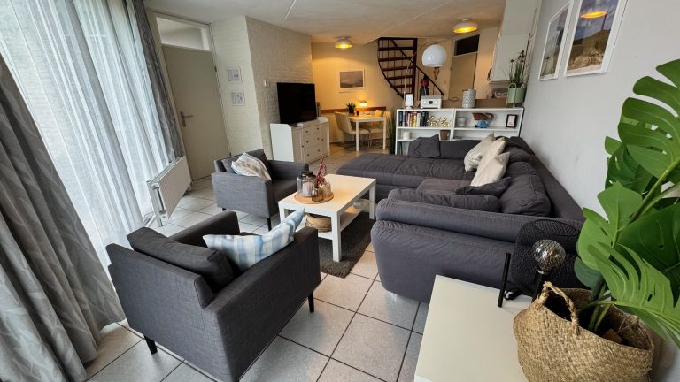 Das Wohnzimmer in Kruimel's Huis. Ein Ort zum entspannen.